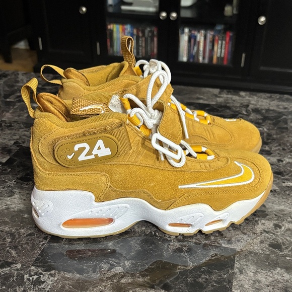 Nike Other - Nike Kids Mustard and White Sneakers